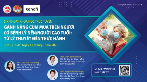 GÁNH NẶNG CÚM MÙA TRÊN NGƯỜI CÓ BỆNH LÝ NỀN/NGƯỜI CAO TUỔI: TỪ LÝ THUYẾT ĐẾN THỰC HÀNH