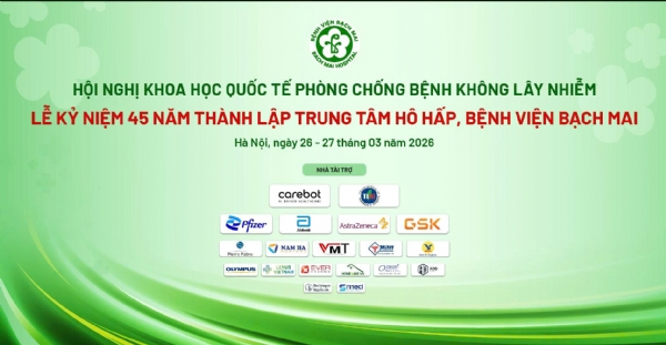 LỄ KỶ NIỆM 45 NĂM THÀNH LẬP TRUNG TÂM HÔ HẤP – BỆNH VIỆN BẠCH MAI